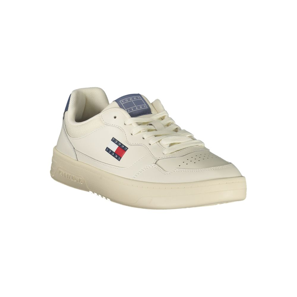 White Leather Men Sneaker