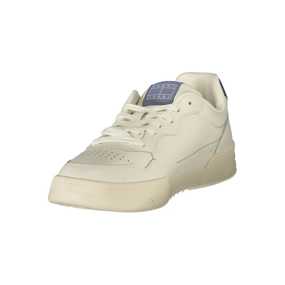 White Leather Men Sneaker