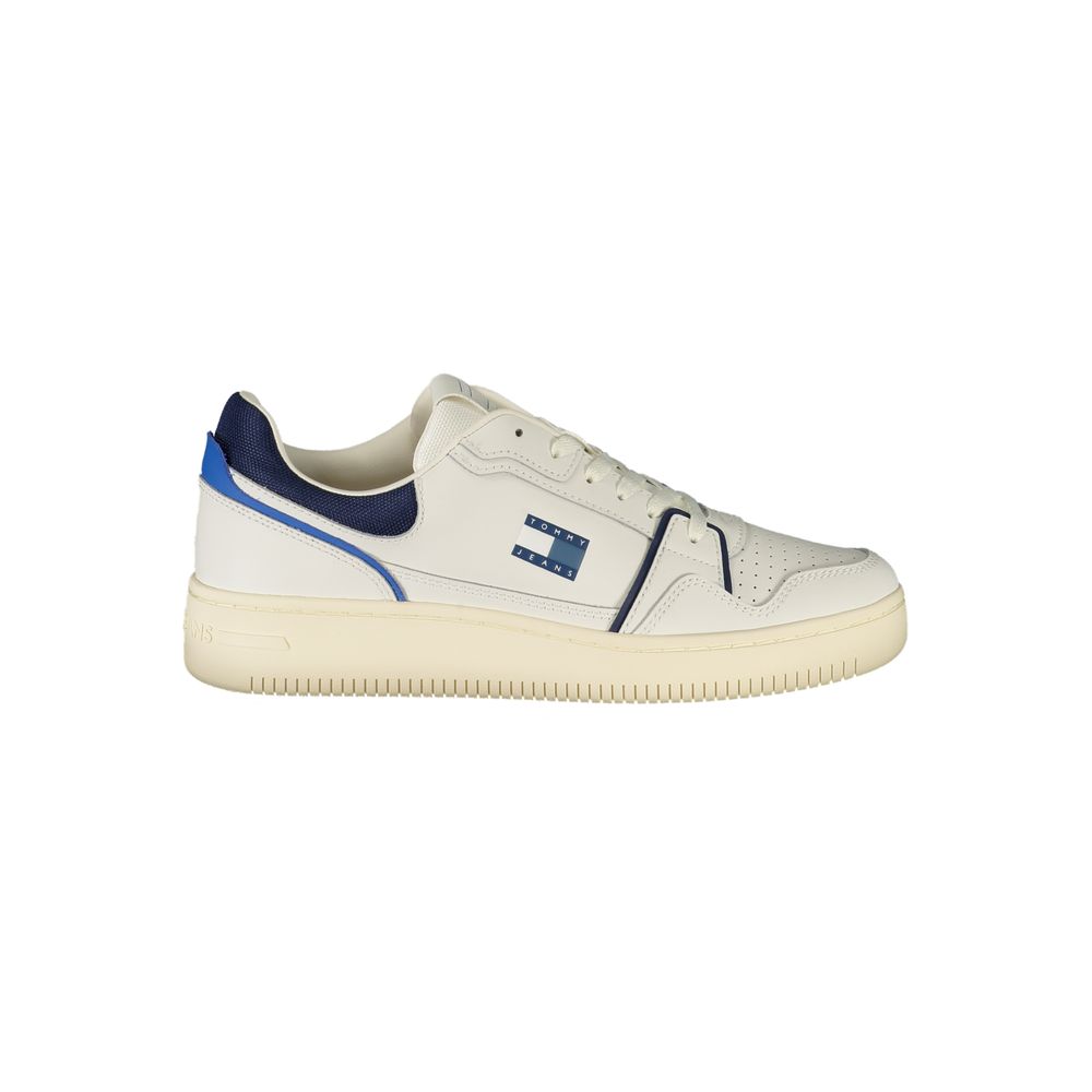 White Leather Men Sneaker