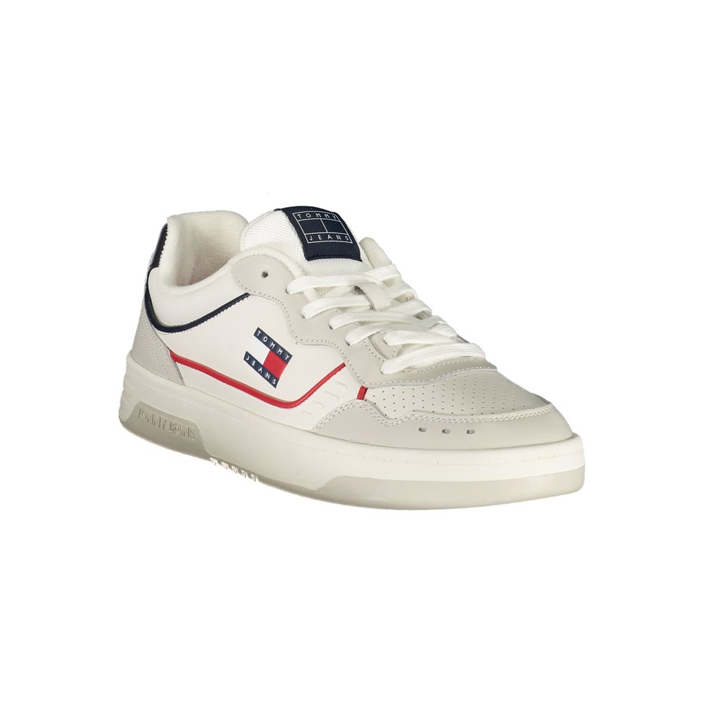 White Leather Men Sneaker