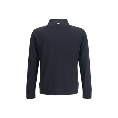 Black Fleece Wool Sweatshirt