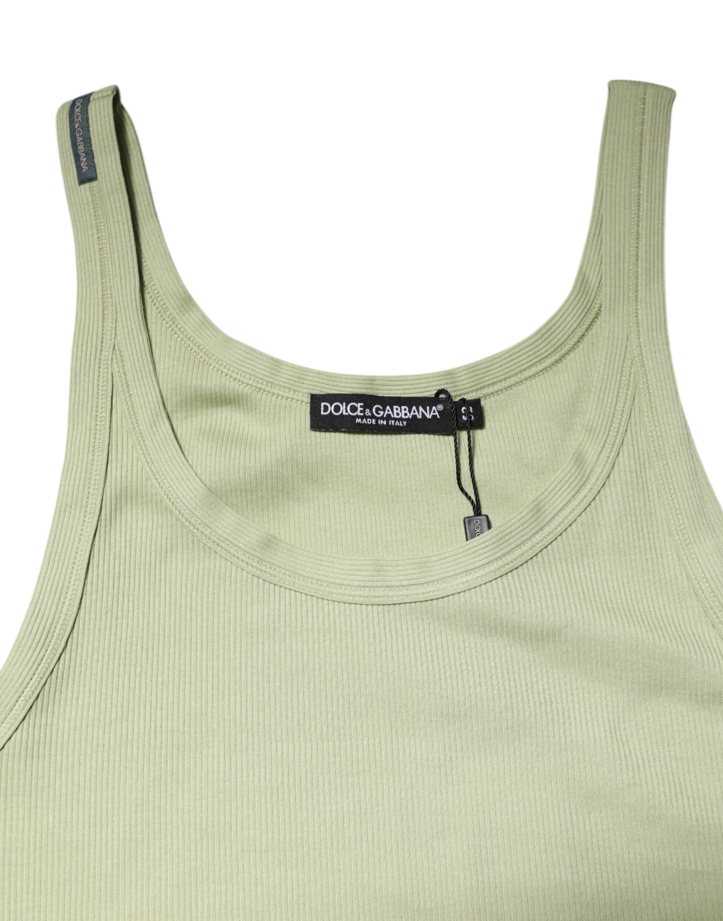 Light Green Tank Sleeveless Men Men T-shirt