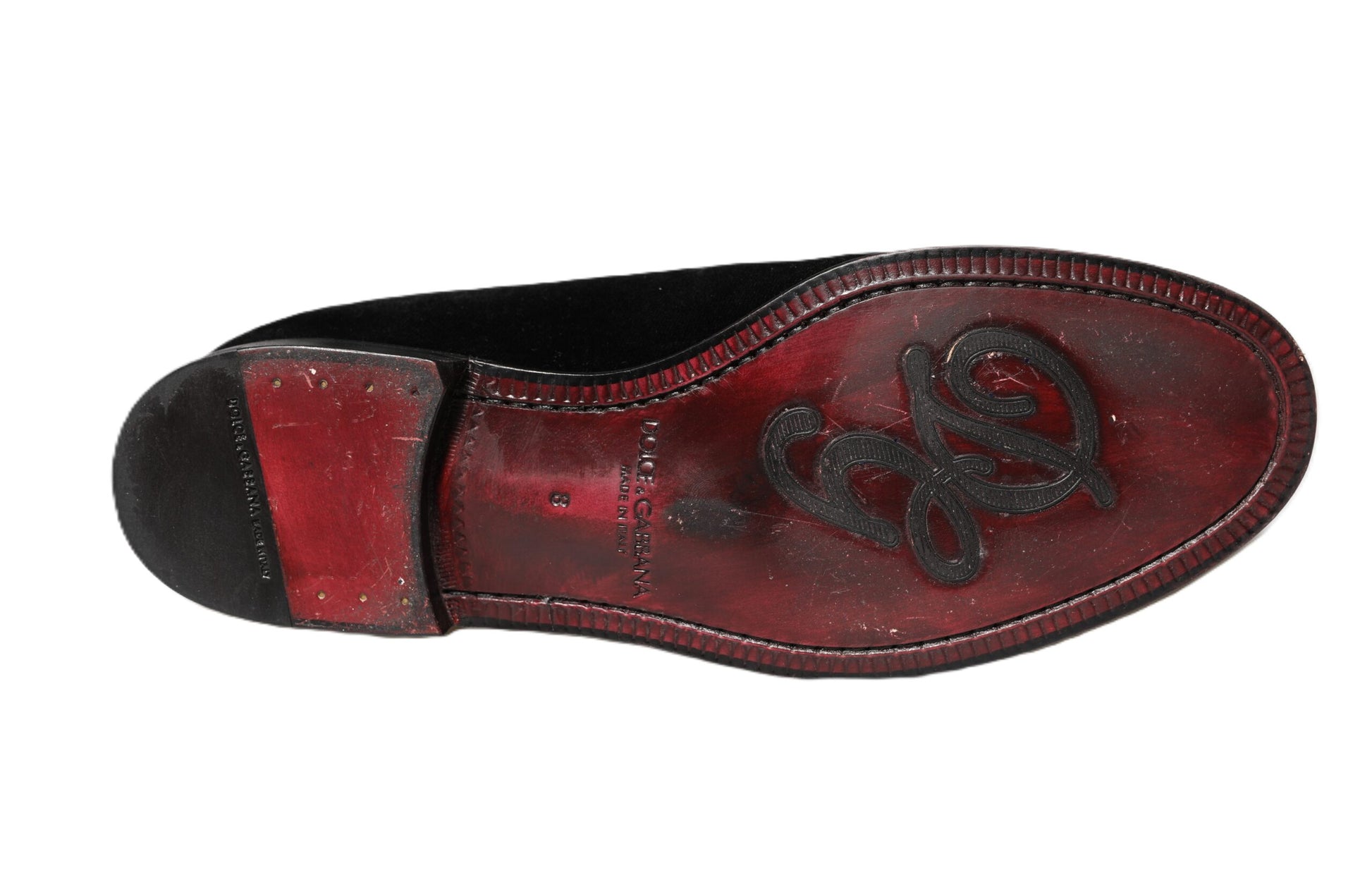 Black Velvet Slip On Men Loafers Formal Shoes