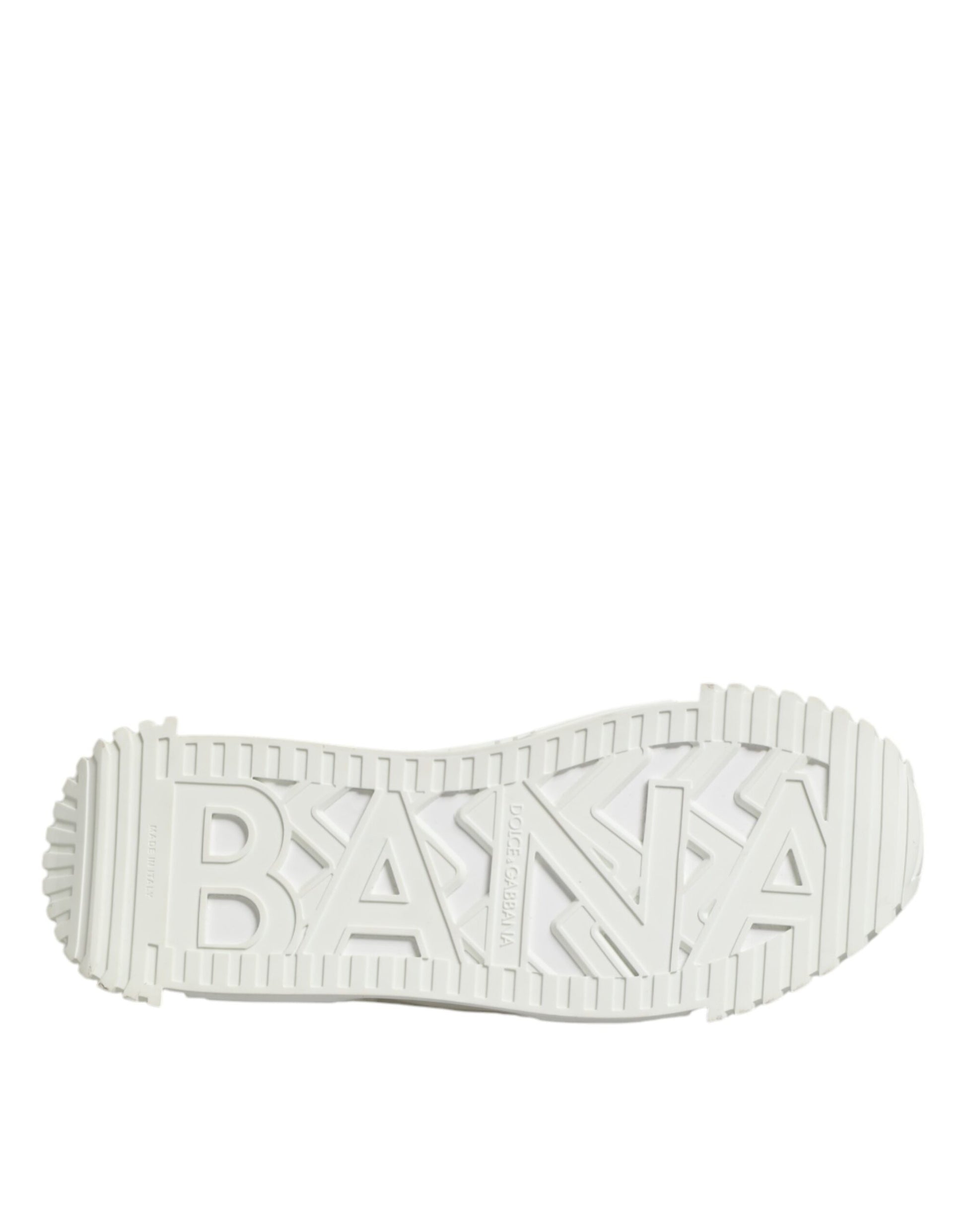 White Logo Graffiti Low Top Sneakers Shoes
