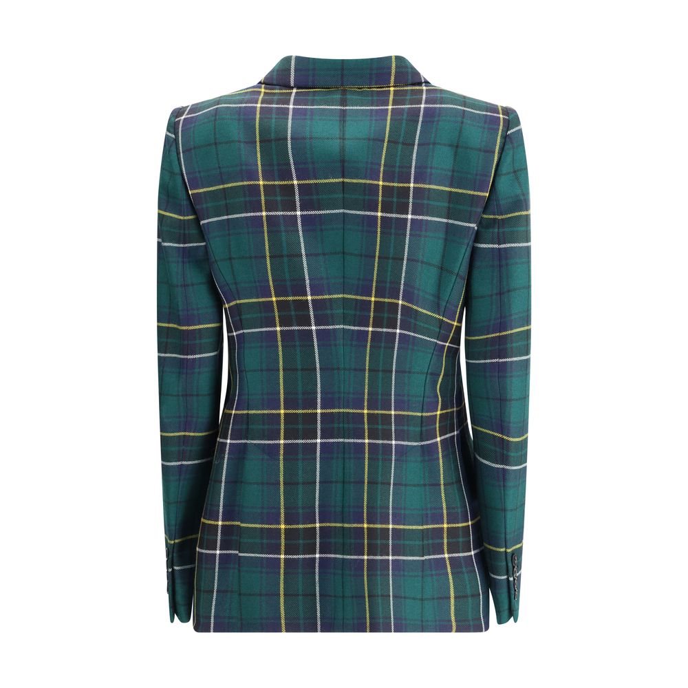 Green Wool Blazer
