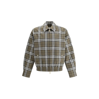 Green Wool Bomber