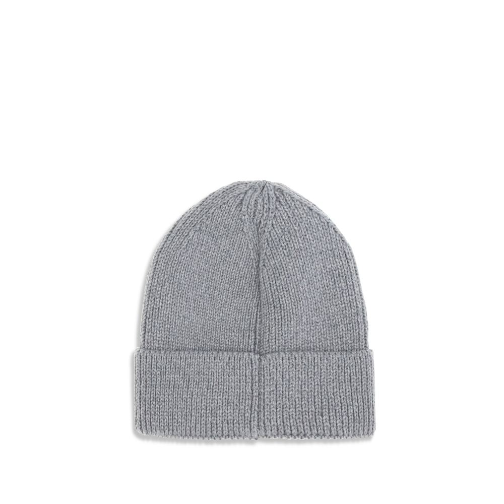 Gray Marabou Beanie