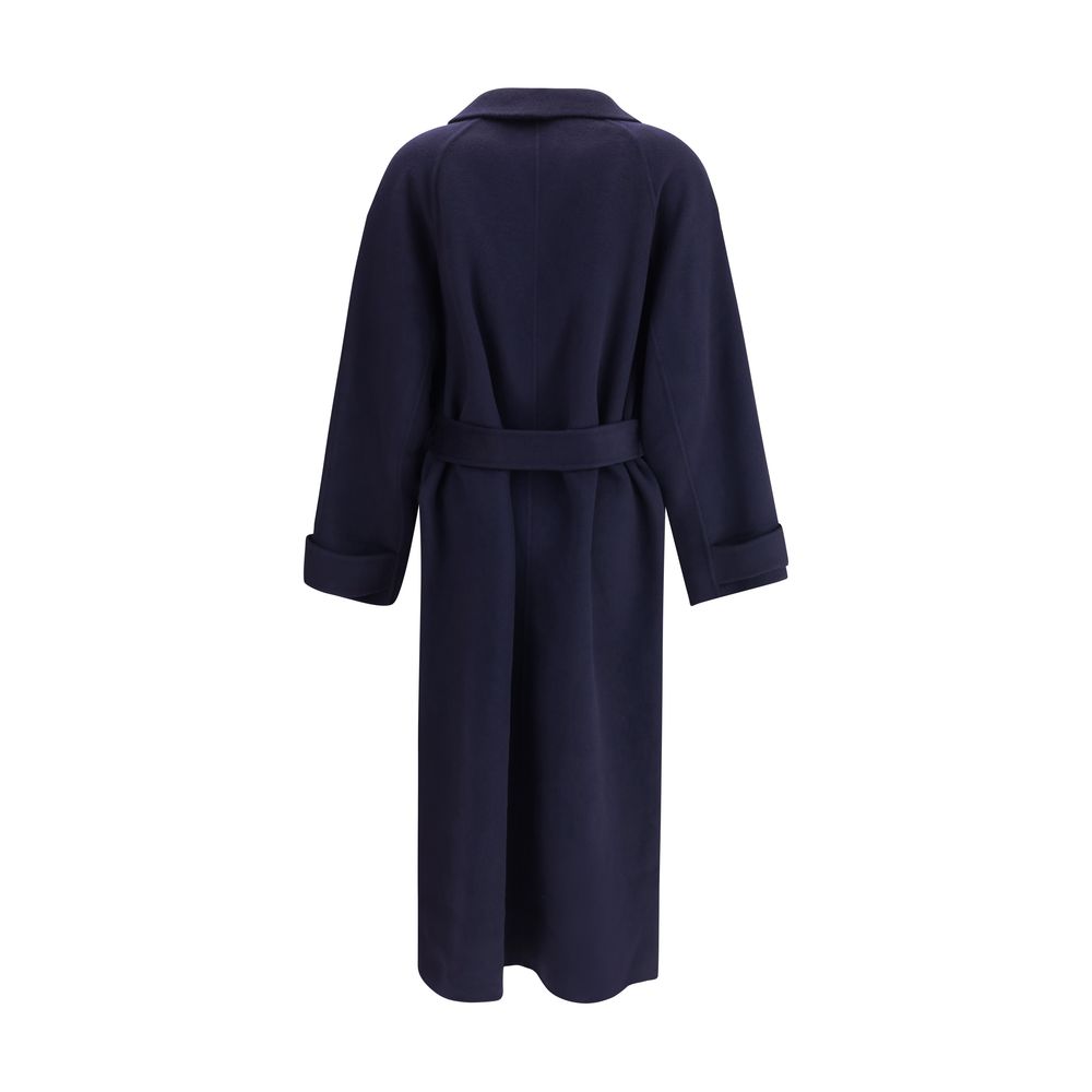 Blue Wool Coat