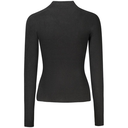 Black Wool Women Sweater