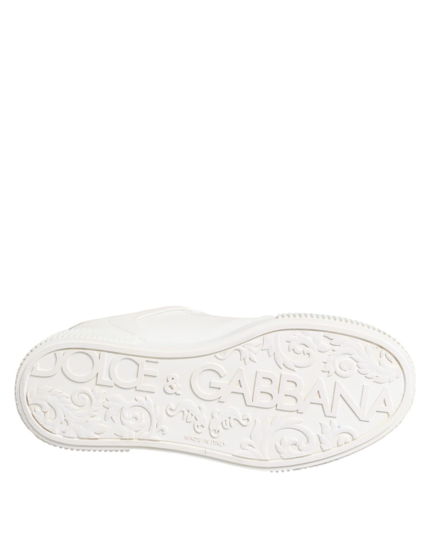 White Miami Leather Low Top Sneakers Shoes