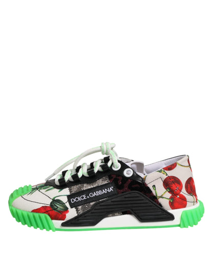Multicor DG Logo Leopard Cherry Sneaker Shoes