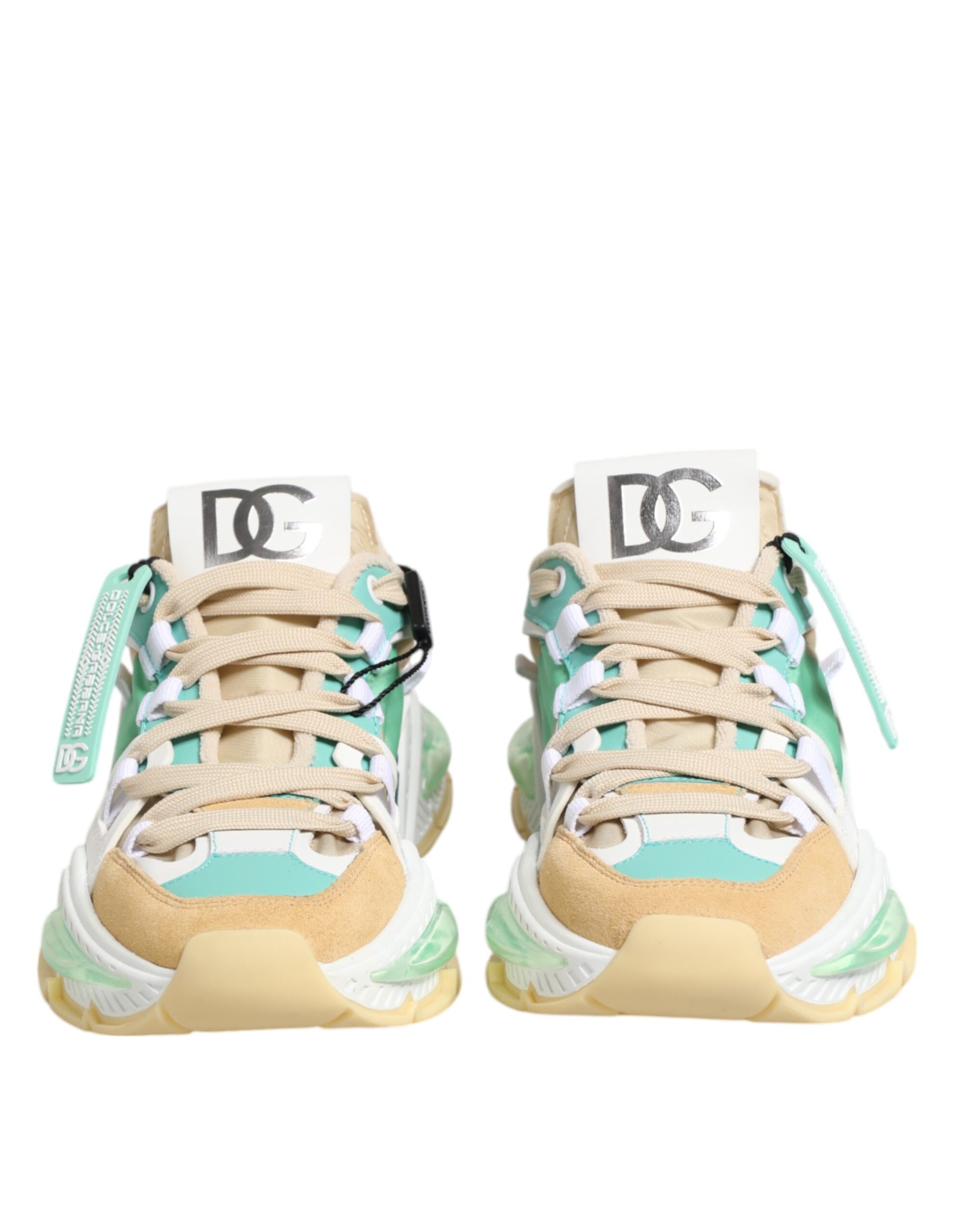 Multicolor Leather Airmaster Low Top Sneakers Shoes
