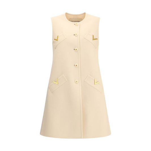 Cream Fleece Wool Clothing