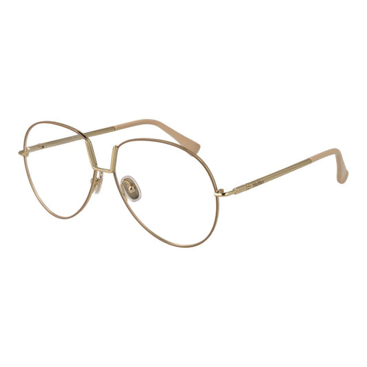 Beige Metal Glasses (Frames)