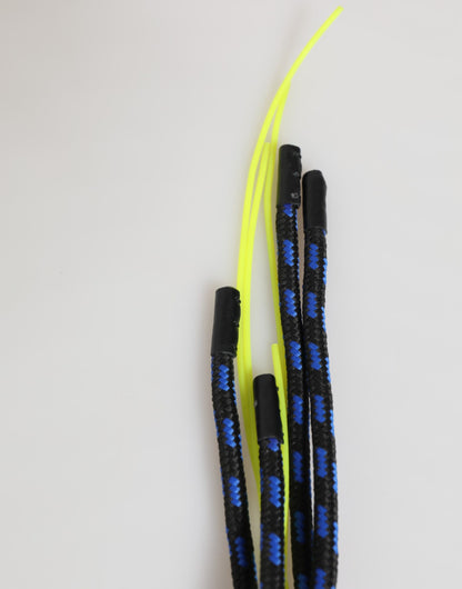 Multicolor Polyester Tape String DG Logo Keychain Keyring