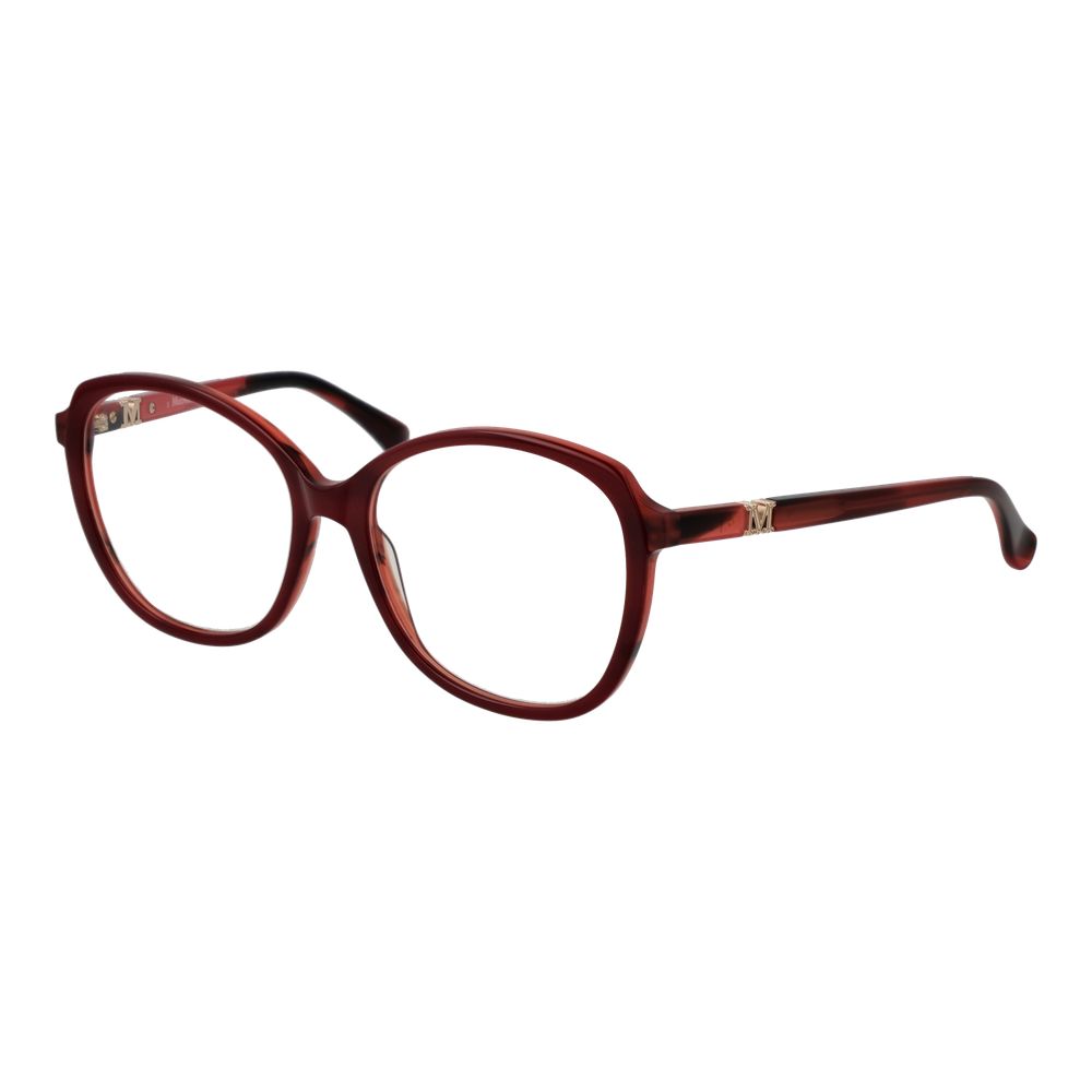 Burgundy Plastic Glasses (Frames)