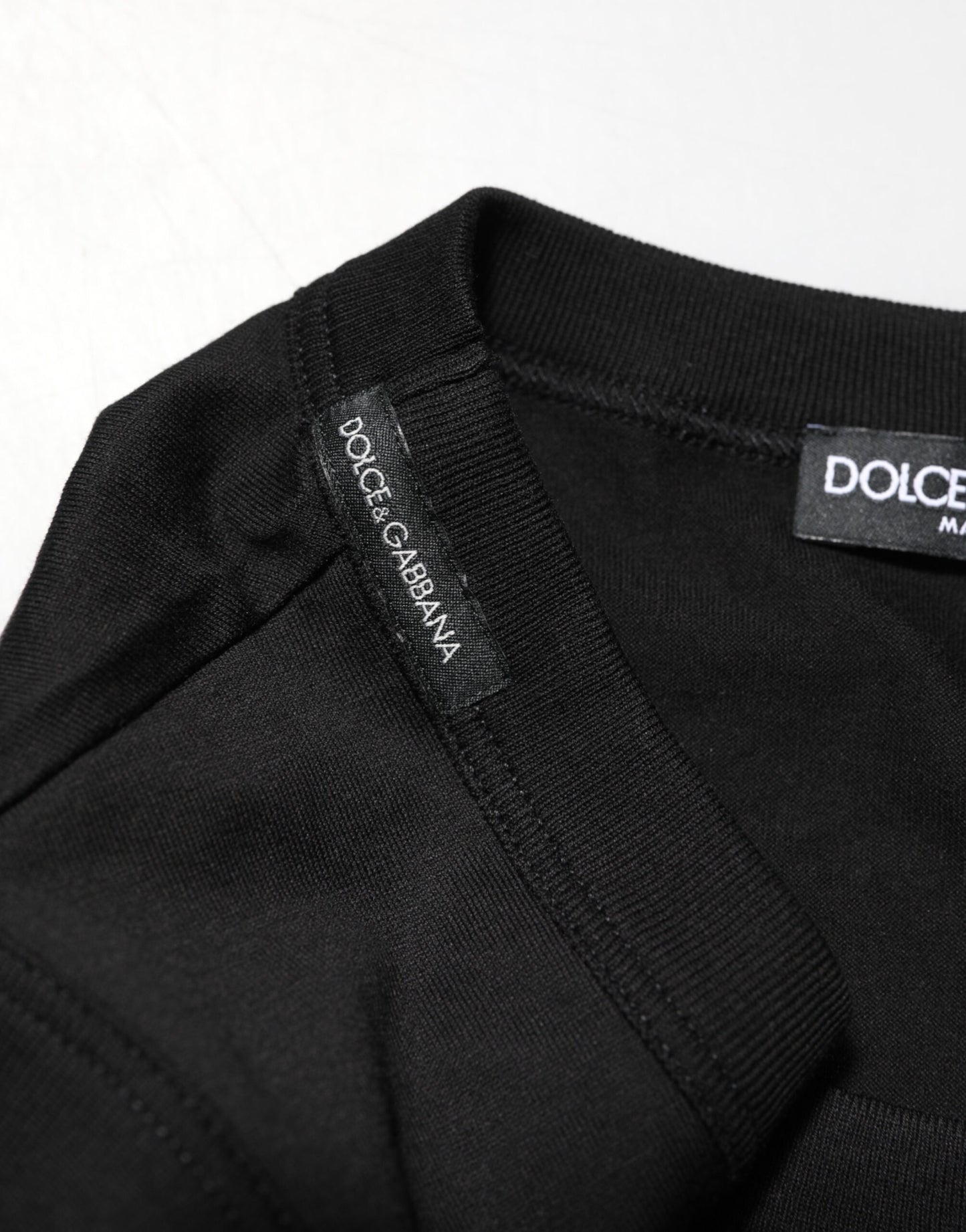 Black Cotton Sleeveless Underwear Men Tank Top