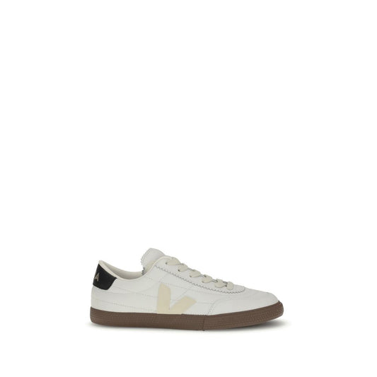 Black Leather Sneakers