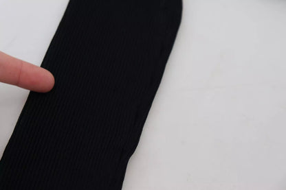 Black Turtleneck Slim Fit Pullover Sweater