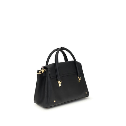 Black Calf Leather Bos Taurus Handbag