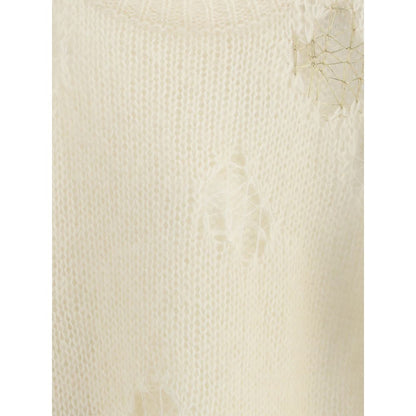 Cream Mohair Sweatshirt