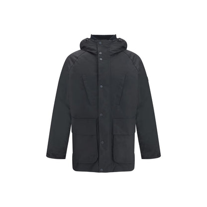 Black Cotton Parka