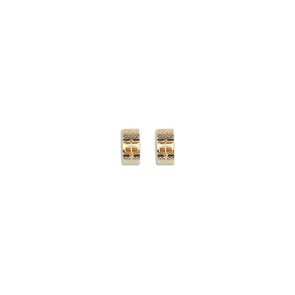 Gold Brass Earrings