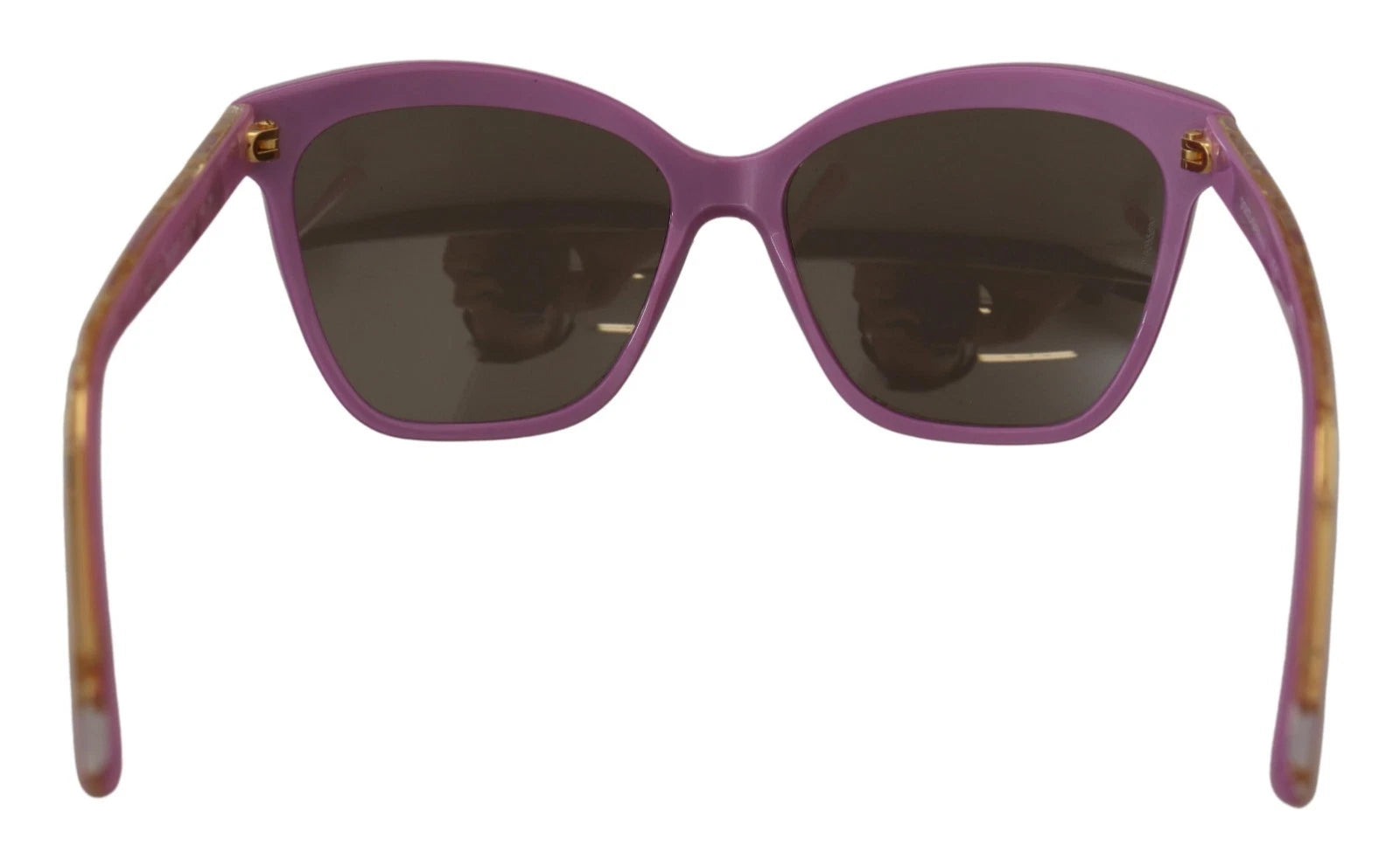 DG4251 Pink Gold Full Rim Rectangle Frame Shades
