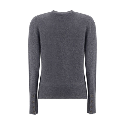Gray Cashmere Cardigan