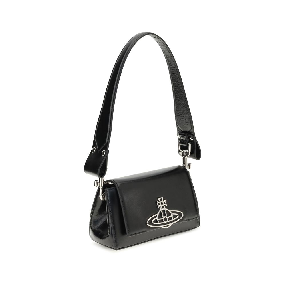 Black Other Fibres Shoulder Bag