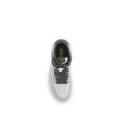 Distressed Skel Top Low Sneakers