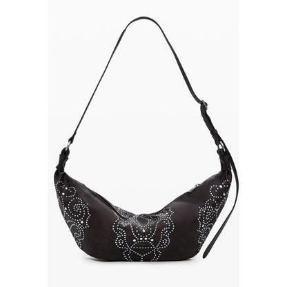 Brown Polyethylene Women Handbag