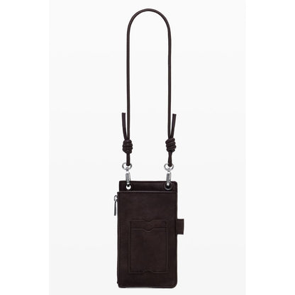 Brown Polyethylene Women Wallet