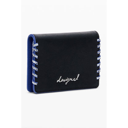"Black Polyethylene Women Wallet"