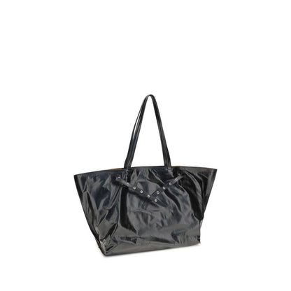 Black Leather Shoulder Bag