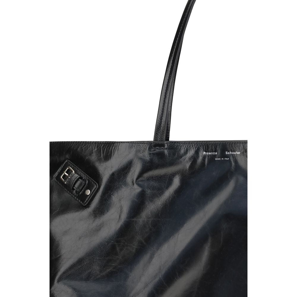 Black Leather Shoulder Bag