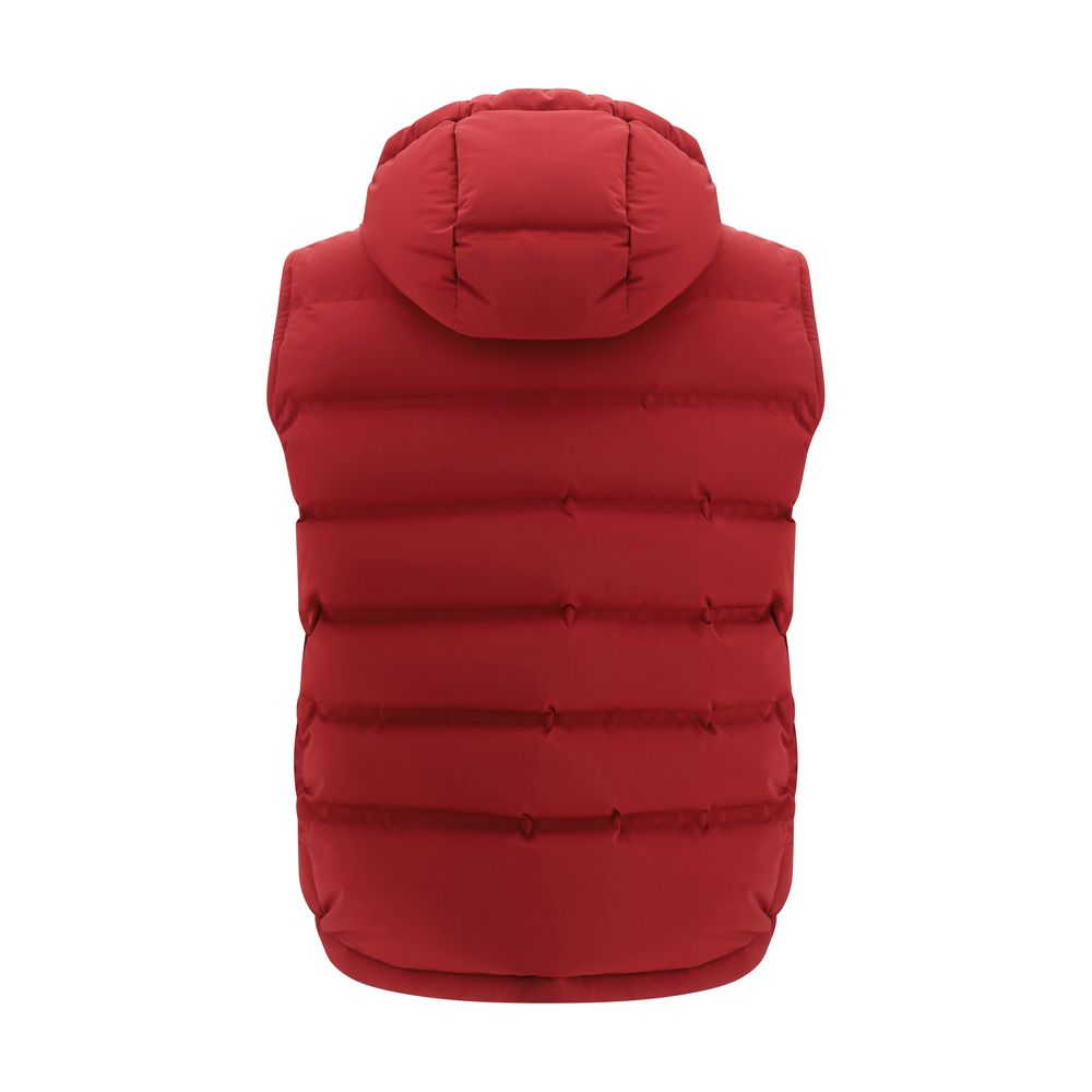 Red Polyester Jackets And Coat