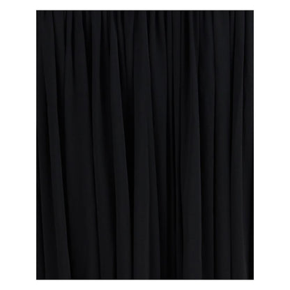 Black Viscose Casual Dress