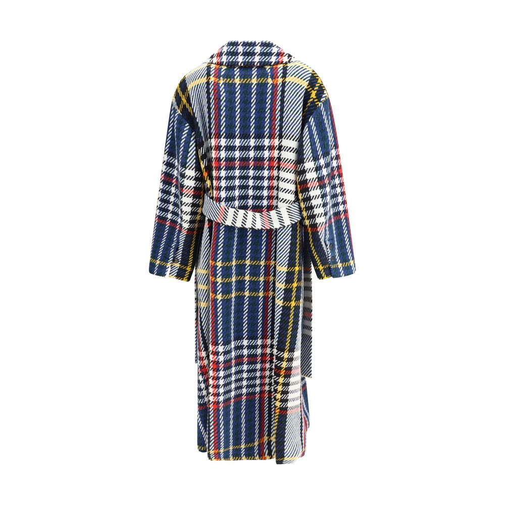 Multicolor Wool Coat