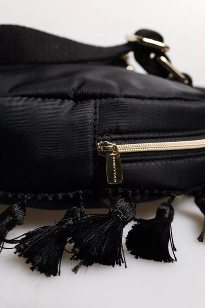 Black Heart L'Amore Patch Embellished Kids Backpack