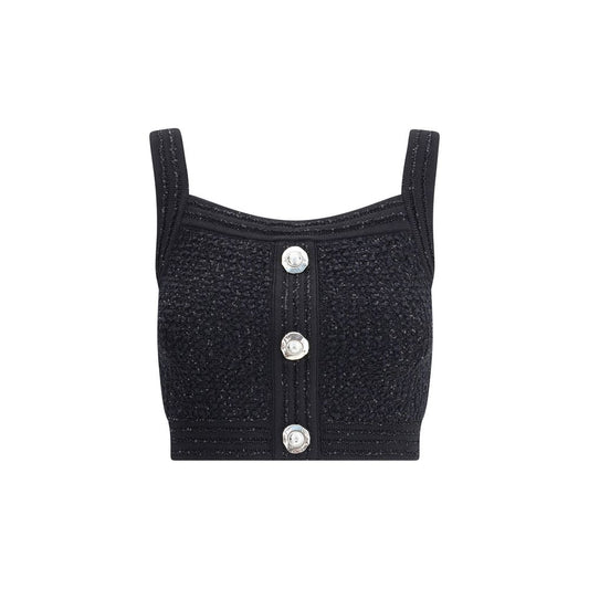 Tweed crop Top