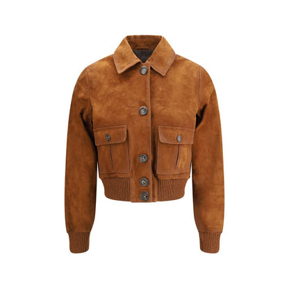 Suede leather Jacket