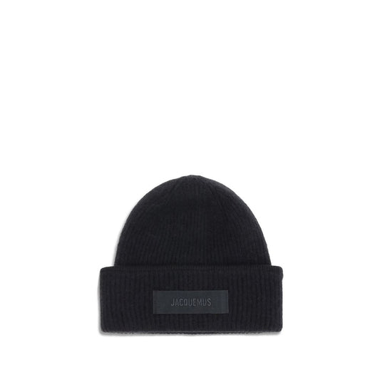 Black Alpaca Vicugna Pacos Beanie