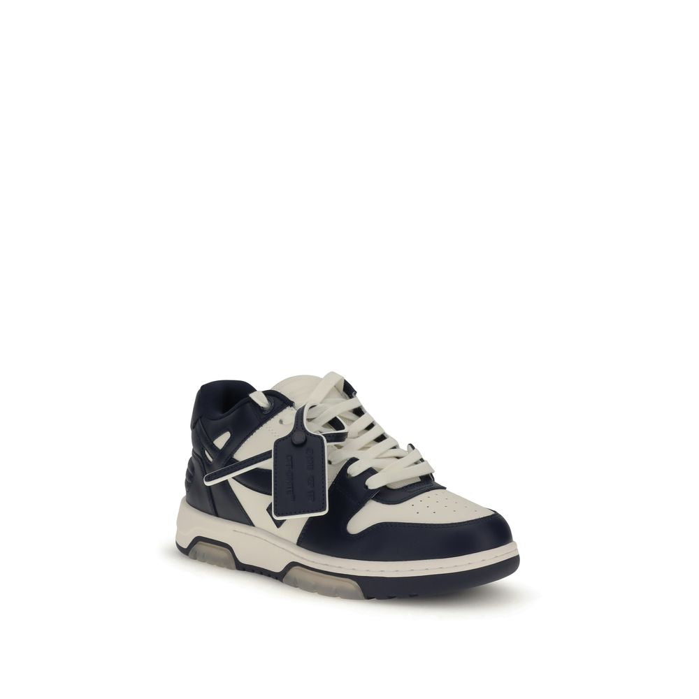 Blue Rubber Athletic Sneakers