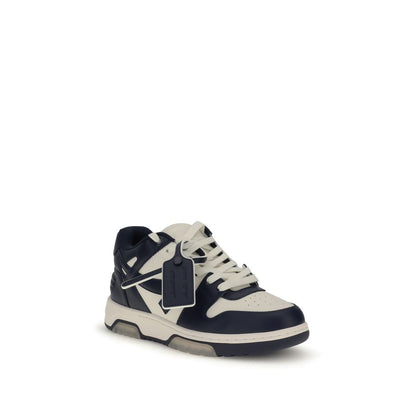 Blue Rubber Athletic Sneakers
