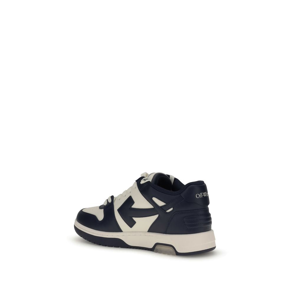 Blue Rubber Athletic Sneakers