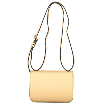Beige Polyethylene Handbag