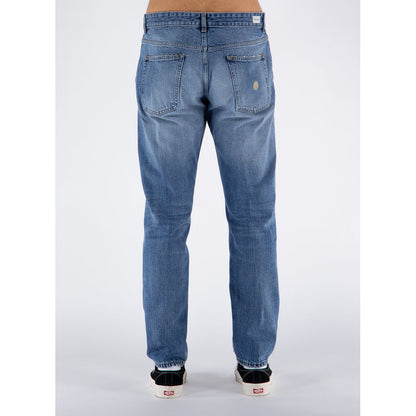 Blue Cotton Men Jeans