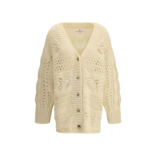Beige Cashmere Cardigan