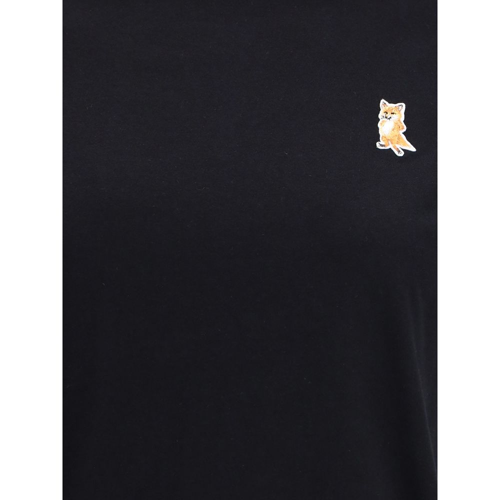 Black Cotton T-Shirt